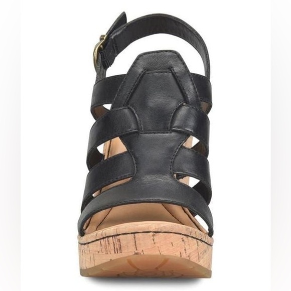 NEW Børn Women's Bernese Cage Wedge Sandal - Picture 4 of 16